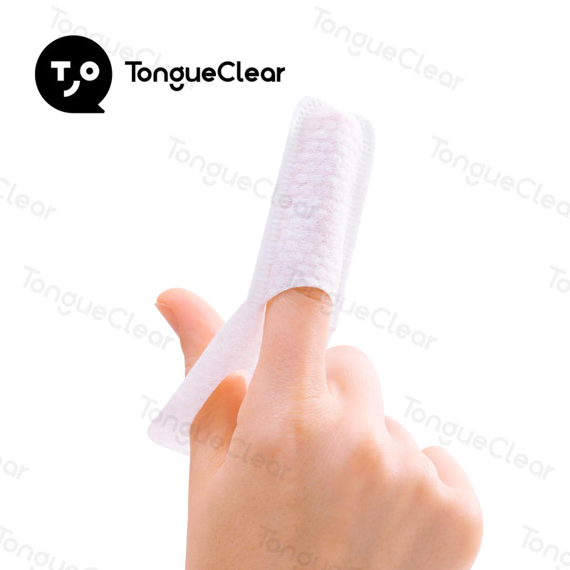 Finger Teeth Wipes for Adults, 60pcs, Oral Brush ups for Teeth Cleaning, Deep Cleaning Teeth Wipes, Gum Cleanning, Teeth Whitening Wipes, Oral mucosa cleaner, Mint Flavor - BeesActive Australia