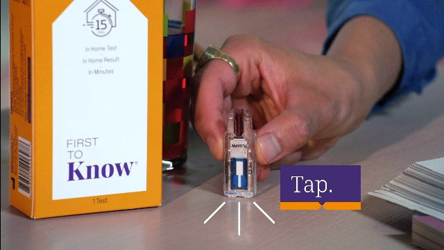 First To Know® Syphilis Test, in Home Fingerstick Blood Test with in Home Result in 15 Minutes, Discrete, Lab Accurate Testing (1 Test)