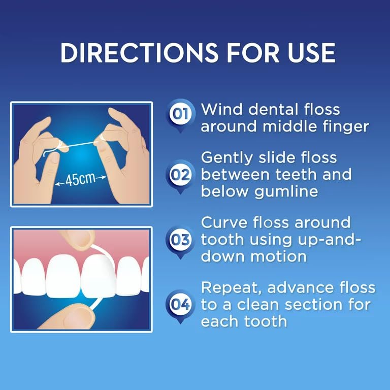Oral-B Super Floss Pre-Cut Mint Strands,Threaders 50 Count per Pack, Pack of 12 50 Count (Pack of 12)