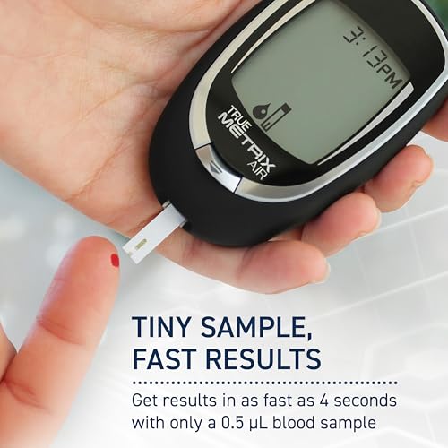 TRUE METRIX GO Meter Kit, Glucose Monitor, Supplies, Log Book, Solution GO Starter Kit