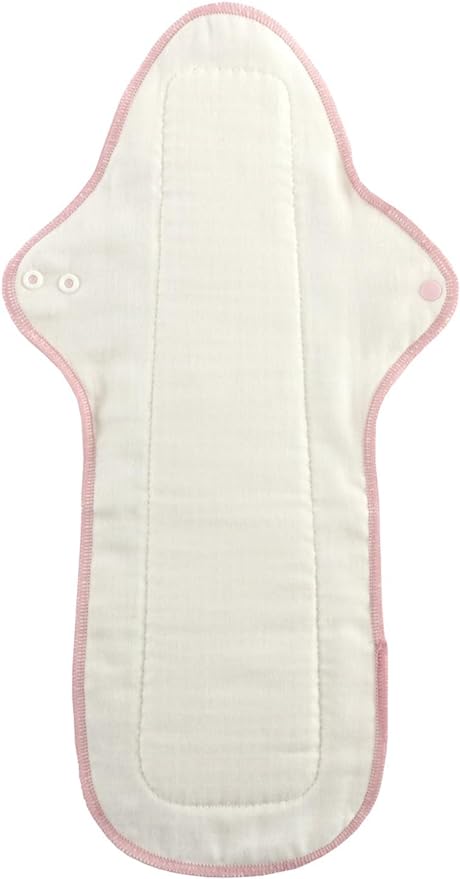 NaturaMoon Organic Cotton Gauze Cloth Napkins [Night] Super Long Pink 1 Piece - BeesActive Australia