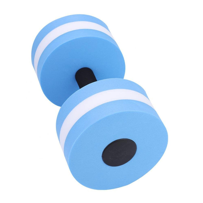 Foam Dumbbell, Aqua Barbells for Water Aerobics, Pool Workouts, Fitness Training, Yoga, and Bodybuilding ¨C Durable Foam Barbells (Blue)