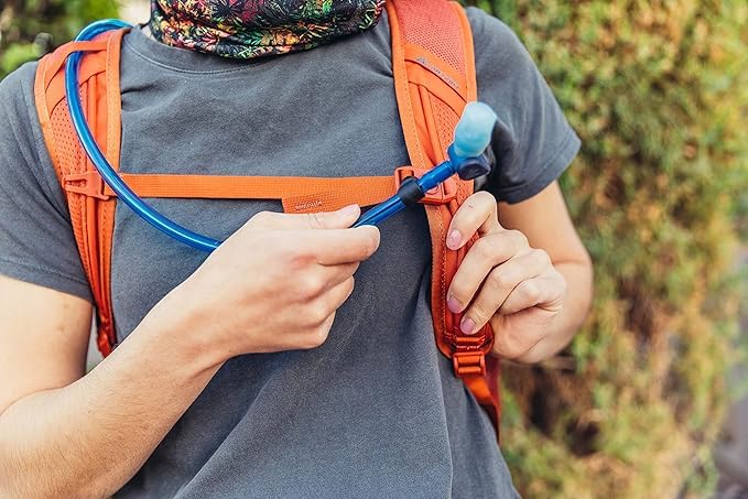 Gregory 3D Hydro 2L Day Hiking/Backpacking Hydration Water Bladder Ocean/Orange - BeesActive Australia