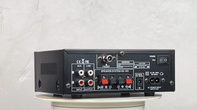 Facmogu AK-50 Bluetooth Stereo Audio Amplifier, RMS 50Wx2 Stereo Receiver