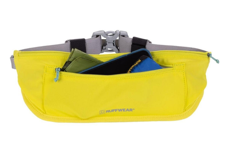 Ruffwear, Trail Runner Belt, Hands Free Adjustable with Pocket, Lichen Green, Small/Medium