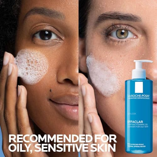 La Roche-Posay Effaclar Foaming Gel Cleanser for Oily Skin 13.52 Fl Oz (Pack of 1)