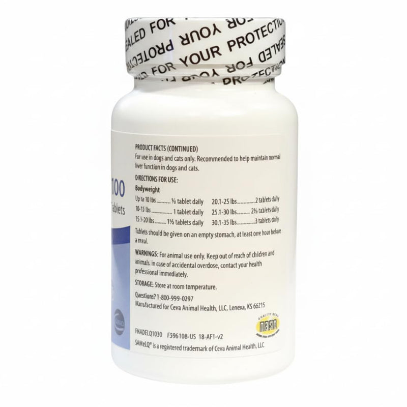 SAMeLQ 100 Chewable Tablets 30 ct