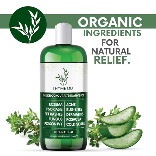 All Natural Eczema Treatment- Psoriasis Treatment - an All-in-One Solution for Acne, Dermatitis, Rosacea, Cold Sores, Pet Rashes, Bug Bites, and Poison Ivy - Anti-Itch Spray for Itchy Skin Relief Original 2 Piece Set (8 Fl Oz total)