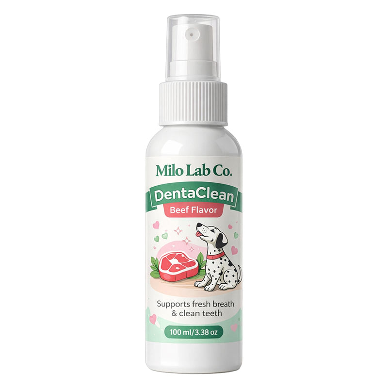 Advanced Dental Spray,Dentaclean Oral Care Pet Dental Spray, Tartar and Plaque Remover, Breath Freshener, Supports Healthy Gums and Clean Teeth, Safe and Ingestible Formula, 100 mL / 3.38 oz
