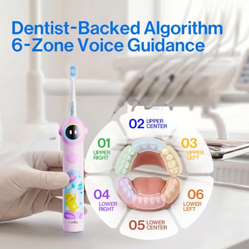 usmile Q30 Kids Sonic Toothbrush + 4 Brush Heads