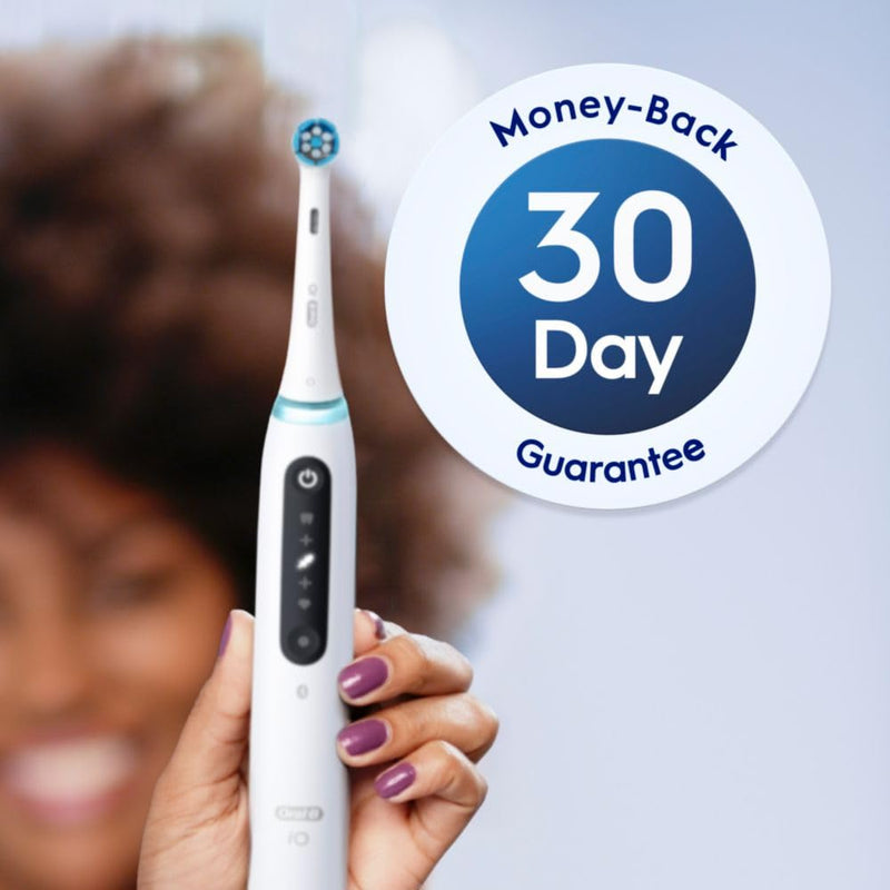 Oral-B iO Series Gentle Care Electric Toothbrush Replacement Brush Heads for an Oral-B Electric Toothbrush, 4 Count, White 1 Count (Pack of 4) - BeesActive Australia