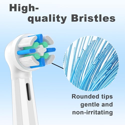 12 Pcs IO Refills Heads Compatible with Oral B IO 2/3/4/5/6/7/8/9/10/Deep Clean Electric Toothbrush, Replacement Heads Compatible with Oral B IO (White) White 12 Count (Pack of 1)