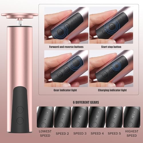 Rechargeable Electric Foot Callus Remover, Pedicure Tools for Feet, Electric Foot File, Heel Scraper for Cracked Heels, Calloused Feet Remover Tool (Pink) Pink