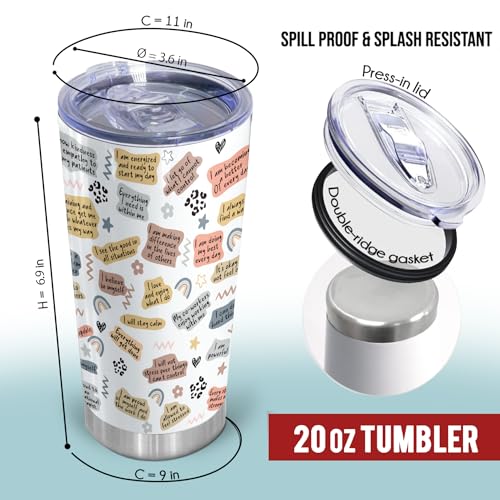 OT Stainless Steel Insulated Tumbler - Gift for Occupational Therapists & Assistants - Appreciation or Graduation Present - OT Gift (Design 3) Design 3