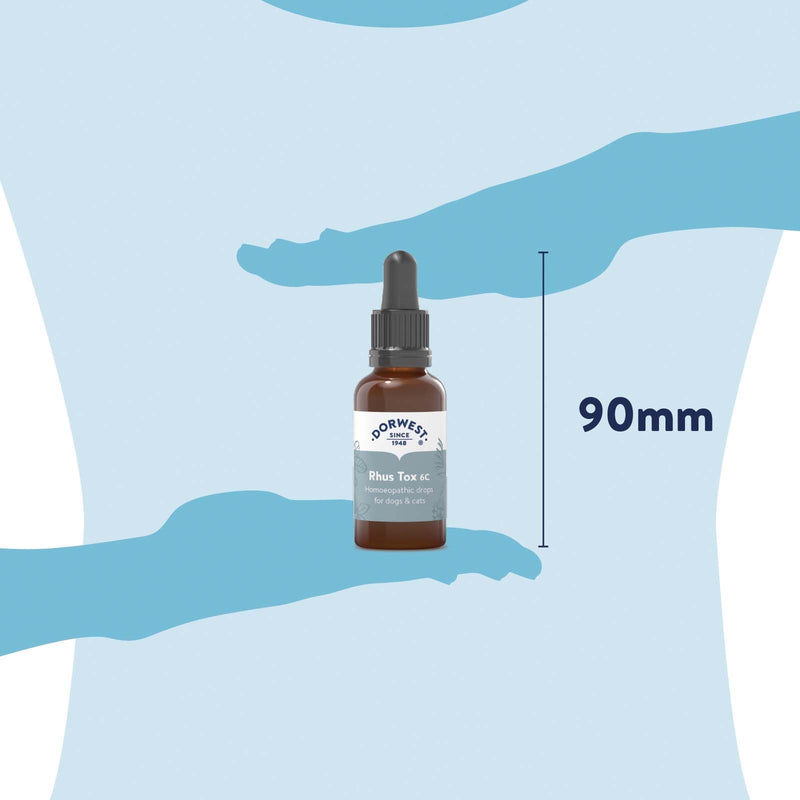 Dorwest Herbs Rhus Tox 6C Homoeopathic Liquid Remedy for Dogs & Cats - 15ml