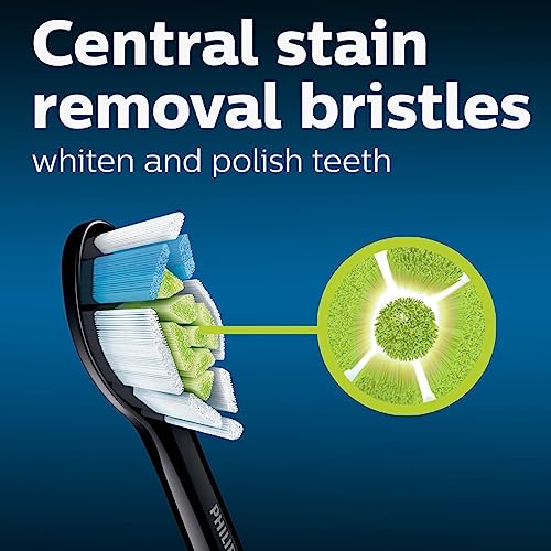 Philips Sonicare Genuine DiamondClean and Premium Plaque Control Toothbrush Heads Bundle (4 Brush Heads)