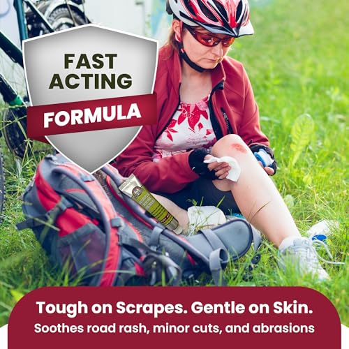 Brave Soldier Antiseptic Healing Ointment - Best Wound Care & Skin Repair Cream with Tea Tree Oil - First Aid Supplies for Burns, Wounds & More, 1 Ounce
