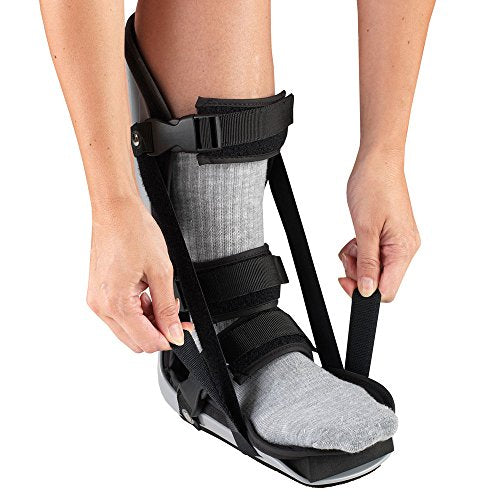 Truform-OTC Plantar-Fasciitis, Night Splint, Form-Fit Style, Low Profile Shell with Lycra Lined Interior, Small