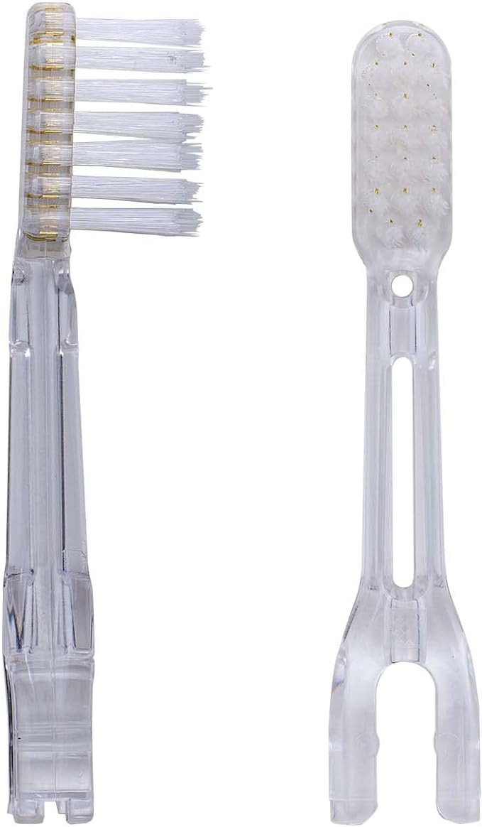 SOLADEY Special Replacement Brush, Set of 4, 3 Row Compact, Extra Fine Bristle, Regular Spare Brush (Shiken) - BeesActive Australia