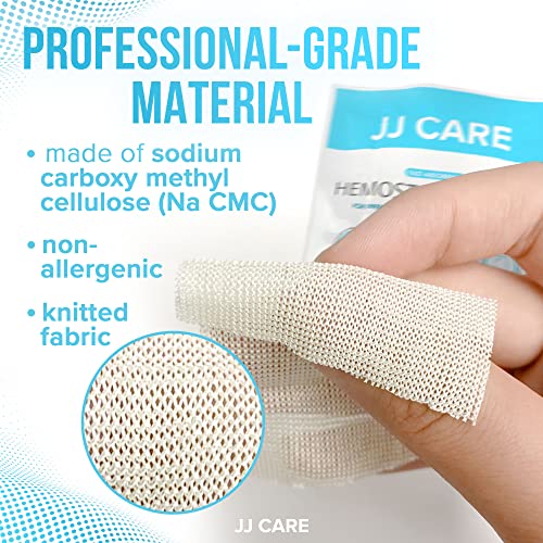 Z Folded Hemostatic Gauze (Pack of 1), 3"x24" Quick Clotting Combat Gauze, Hemostatic Dressing for Emergency Trauma, Immediate Hemostasis Clotting Bandage for Emergency Kits