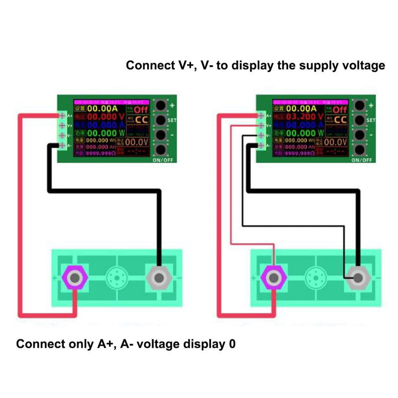 150W 20A Adjustable Constant Current Electronic Load 2.4inch TFT Color Display 4 Working Modes USB Lithium Battery Capacity Monitor Tester Discharge Meter