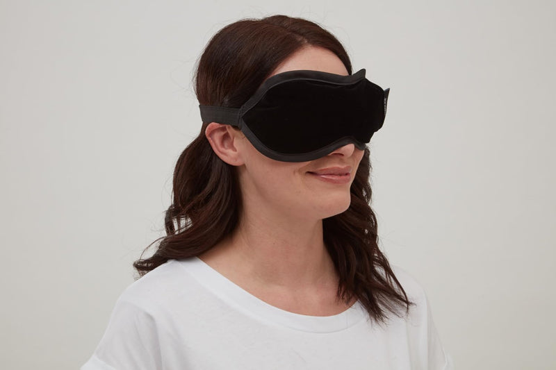 The Eye Doctor Featuring Sterileyes - Antibacterial Hot Eye Compress for Dry Eye, Blepharitis and MGD with a Removable Cover. Can Also be Used as a Cold Compress Includes 6 Eyelid Wipes Mask Pack - BeesActive Australia