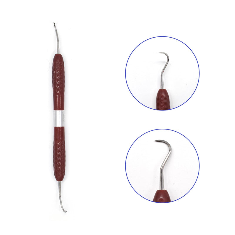 Angzhili 7 Pcs/Set Dental Resin Filling Tool Kit,Double Ends Resin Aesthetic Restoration Tool,Resin Trimming Tool - BeesActive Australia