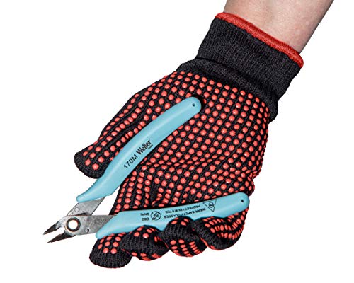 Weller Heat Resistant Gloves, One Size (WLACCSG-02) Black One Size (2 Count)