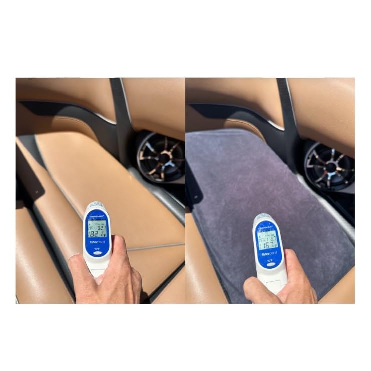 Let's Tie Up Premium Boat Seat Cushion Covers | XS Sand | 2 Count | Breathable Fabric | Heat Dissipation Keeps Seats Cool | Cushion Coozie | Protection & Comfort in One X-Small