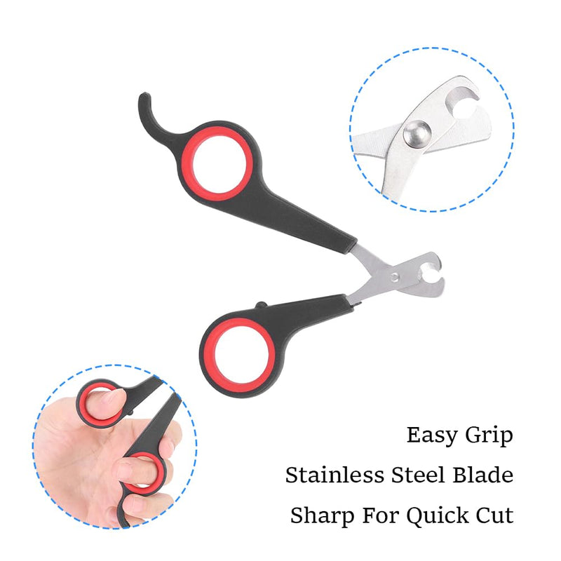 Parrot nail clippers, cat nail clippers, pet professional claw scissors, pet small animals, claw cutters, cat nail clippers, cat nail cutters, guinea pigs, birds, puppies, kittens, gerbils, rabbits - BeesActive Australia