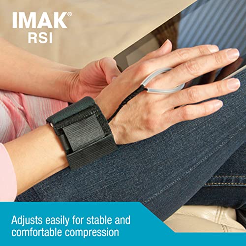 Brownmed WrisTimer - Wrist Brace for Carpal Tunnel & Tendonitis Support at Work & Home - Hand Brace for Left or Right Hand - Provides Comfortable Wrist Compression - Medium