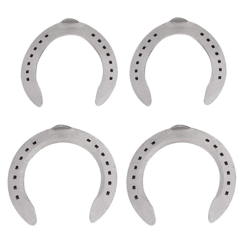 Aluminum Alloy Horseshoe, Horse Riding Tool, Sturdy Horseshoe Accessories, for Horse & Racing(No. 4) - BeesActive Australia