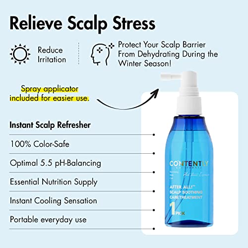 Probiotic Scalp Essence｜Instant Cooling & Detox｜Korean hair care｜For Flaky, Dry & Itchy Scalp｜Anti-Dandruff & Strengthen Roots 4.06 fl.oz