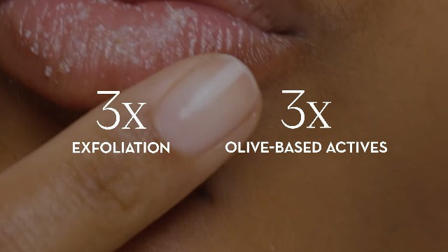 Furtuna Skin Triple Olive Lip Polish - 8ml | Exfoliating Lip Scrub for Women and Men | Lip Treatment with Olive Oil for Smooth and Refreshed Lips