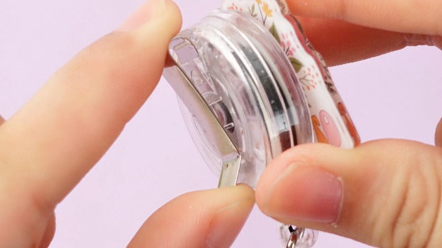 36 Pcs Occupational Therapy Gifts Bulk OT Retractable Badge Reel Acrylic Floral Name ID Clips Occupational Therapist Badge Holder for OT Month Graduate Students Women Hospital Clinic 1