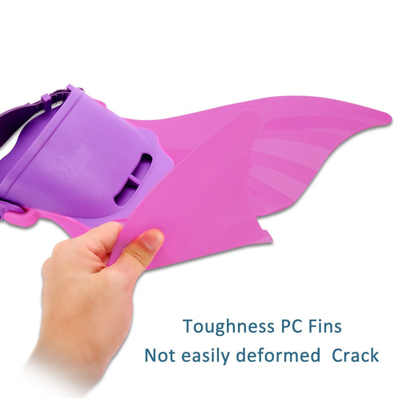 Adjustable Mermaid Swim Fin for Swimming Training Girl ,Boys ,Kids ,Children by AIWANK