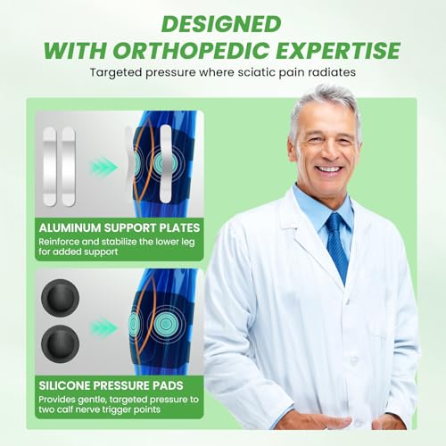 Sciatica Pain Relief Devices - Sciatic Nerve Brace One Size