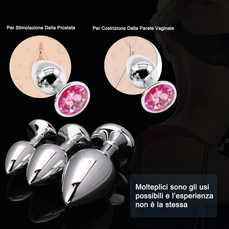 3 Classic Pink Gemstone Circular Indoor Fitness Accessories, Couple Gift - D23
