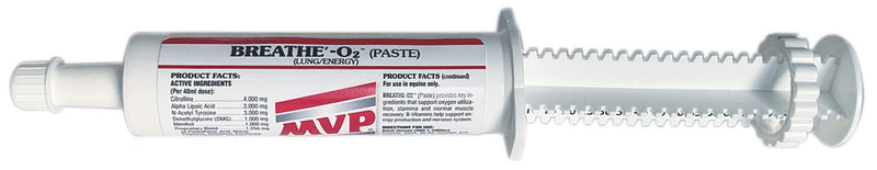 Breathe O'2 4 -Pack (8 doses) Pre-Race Paste to Support Lung/Airway Function in Horses - BeesActive Australia