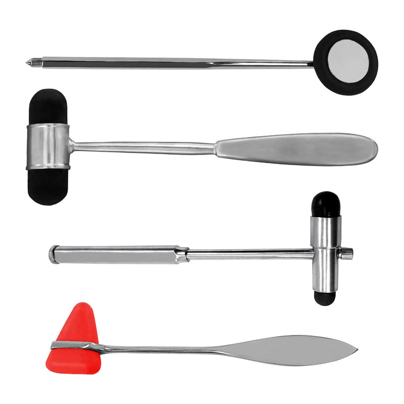 Neurological Hammer (Buck, Taylor, Babenski, Dejreen) Sets Diagnostic Items (4 pcs Buck, Taylor, Babenski, Dejreen) 4 pcs Buck, Taylor, Babenski, Dejreen