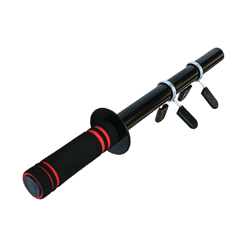 Dumbbell Bar Handle Forearm Wrist Exerciser Strength Training Heavy Duty Handle Workout Forearm Trainer Loadable for Exercise - BeesActive Australia