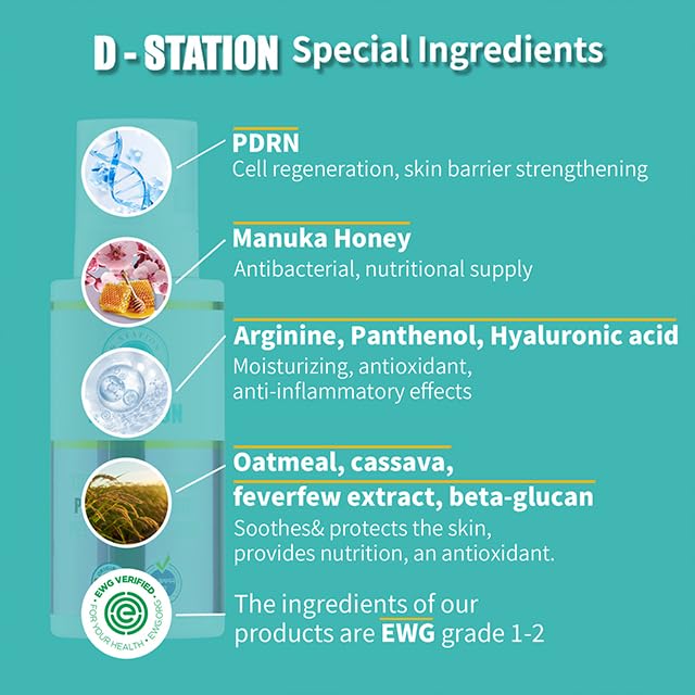 D-Station PDRN Skin Mist Spray + D-Station PDRN Ear Cleaner