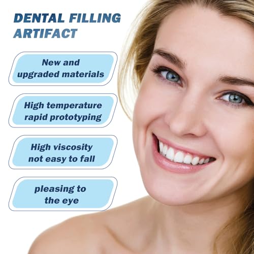30 ml Tooth Repair Kit, Temporary Teeth Replacement Kit - Moldable Thermal Fitting Beads for Filling Fix Missing and Broken Tooth or Adhesive Denture Fake Teeth