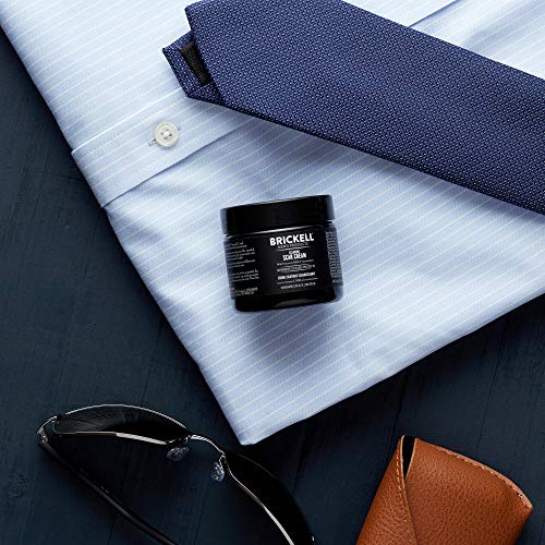 Brickell Men's Clearing Scar Cream for Men, Scar Clearing Cream to Reduce the Appearance of Scars and Even Skin Pigmentation, With Aloe, Vitamin C, and Vitamin E, 2 Ounces, Scented