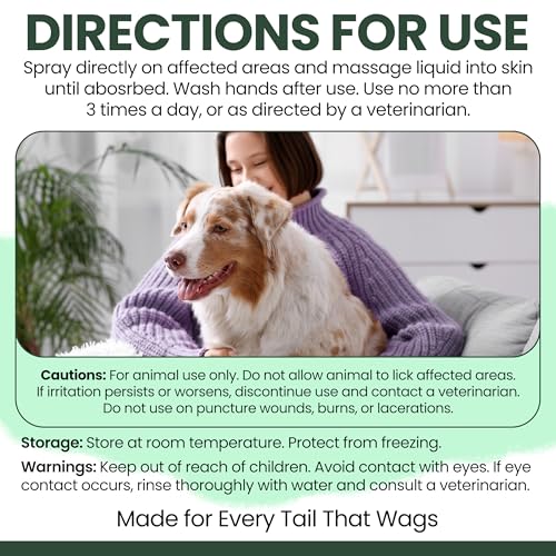Hydrocortisone Spray for Dogs - 4 oz Anti Itch Spray for Dogs 4oz