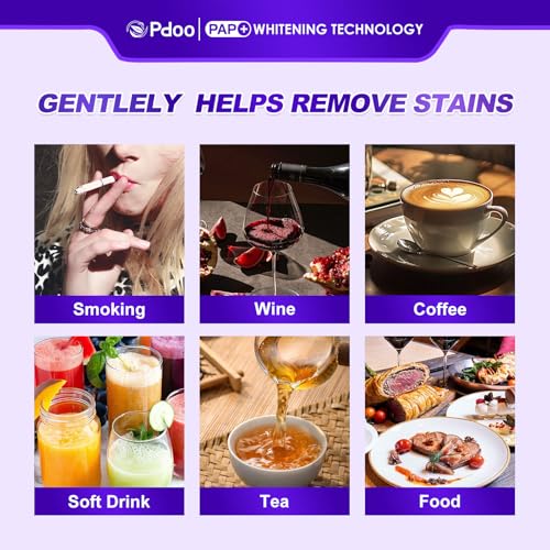 Purple Teeth Whitening Pack - Whitening Strips & Whitening Powder
