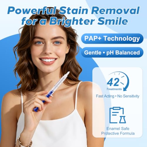 Teeth Whitening Kit with LED Light,Helps Remove Surface Stains 0.16 Ounce (Pack of 1)