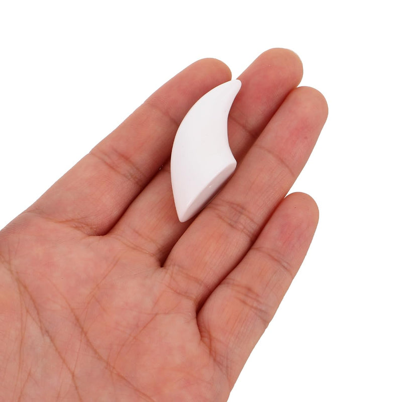Abaodam Fursuit Claw Nails DIY Manicure Accessories for Halloween Cosplay Decorative Paws for Festive Events White