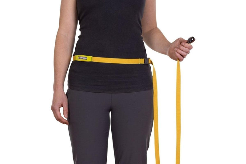 Ruffwear, Flagline Dog Leash, Lightweight Hands‑Free 6.5 ft Lead, Adjustable Waist‑Worn or Handheld, Lockable Swivel Crux Clip, Low‑Profile Pick‑Up Bag Stash Pocket, Lichen Green