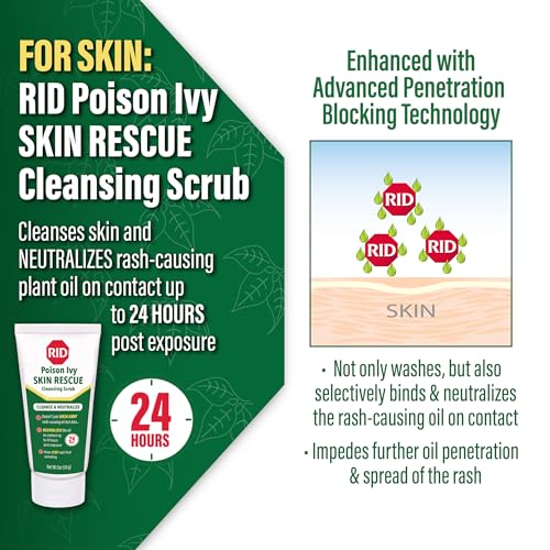 RID Poison Ivy Complete Care for Skin & Clothes – Poison Ivy, Oak & Sumac